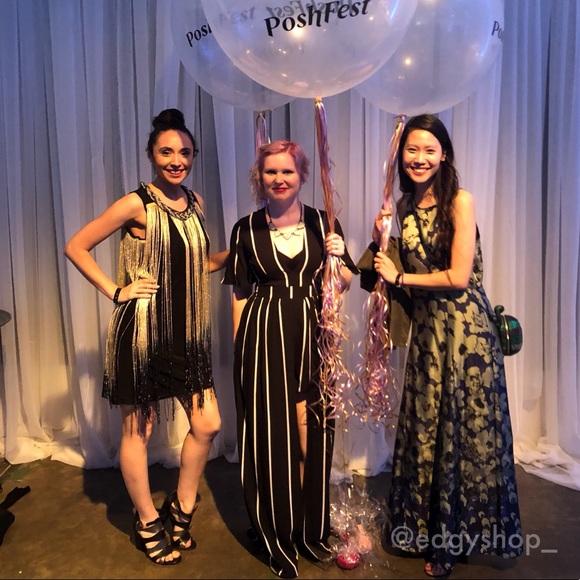 Striped Maxi Romper - Picture 4 of 5